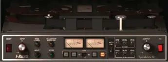  ??  ?? Machine 24’s excellent fidelity makes it ideal for recreating multitrack tape across multiple DAW tracks