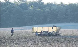  ?? STEVE RUSSELL TORONTO STAR FILE PHOTO ?? A complaint was filed last month against Scotlynn Growers for firing Gabriel Flores and threatenin­g him with deportatio­n after Flores raised concerns about safety issues at the farm.