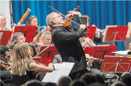  ?? SPECIAL TO TORSTAR ?? Maestro Shlomo Mintz will lead a global concert for refugee relief, in collaborat­ion with Bravo Niagara!, on Thursday, May 28.