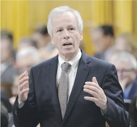  ?? ADRIAN WYLD / THE CANADIAN PRESS ?? Foreign Affairs Minister Stephane Dion.