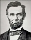  ?? AP FILE PHOTO ?? Abraham Lincoln is ranked No. 1.