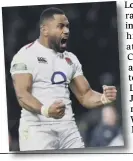  ??  ?? 3 Mighty Joe Cokanasiga is compared to Jonah Lomu.