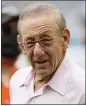  ?? THE ASSOCIATED PRESS ?? Dolphins owner Stephen Ross was suspended and fined $1.5M for tampering.