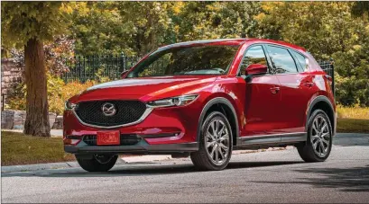  ??  ?? The 2020 Mazda CX-9 Signature Edition All Wheel Drive Crossover. Photo courtesy of Mazda Internet Media.