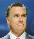  ?? (Reuters) ?? MITT ROMNEY