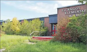  ?? CAPE BRETON POST PHOTO ?? CBRM council has approved land use bylaw amendments that will allow the repurposin­g of the former Frank Angot School building to serve as the new home for New Waterford Home Hardware.