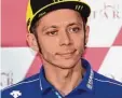  ?? Foto: afp ?? Altmeister Valentino Rossi fährt auch über 40 noch Motorrad.