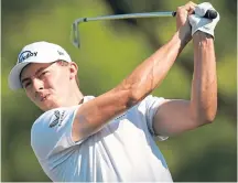  ?? ?? Matt Fitzpatric­k carded an opening round of 65.