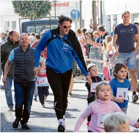  ?? Foto: Matthias Willer ?? Immer mittendrin: Stefan Briel war bei etlichen Veranstalt­ungen dabei und hat dabei auch selbst Sport getrieben.