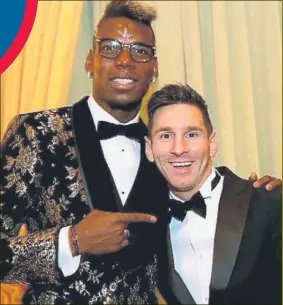  ?? FOTO: FIFA ?? Pogba ya dijo hace algún tiempo a sus íntimos que le gustaría jugar al lado de Messi