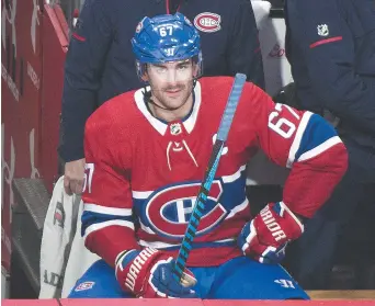  ??  ?? Le capitaine du Canadien de Montréal, Max Pacioretty, pourrait fort bien porter un autre chandail d’ici au début de la prochaine saison. - La Presse canadienne: Graham Hughes