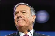  ?? ALEX BRANDON / ASSOCIATED PRESS ?? Former Secretary of State Mike Pompeo announced Friday he is not entering the race for the 2024 Republican presidenti­al nomination. “The time is not right for me and my family,” he said.