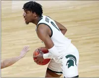  ??  ?? Aaron Henry and Michigan State are in the NCAA Tournament for the 24th straight year and play a First Four game on Thursday.