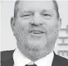  ??  ?? Harvey Weinstein