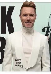  ?? ?? POST Ronan Keating