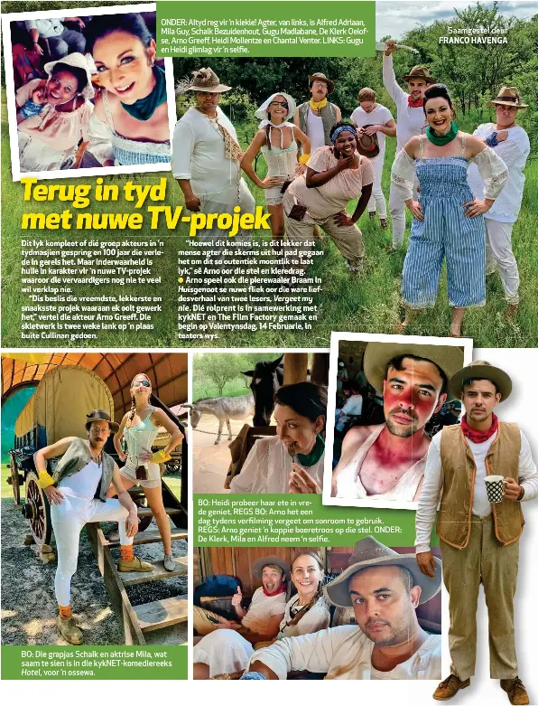 Terug in tyd met nuwe TV-projek - PressReader