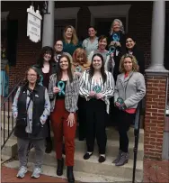  ?? SUBMITTED PHOTO ?? Crime Victims Center staff and volunteers are bringing awareness to sexual violence.