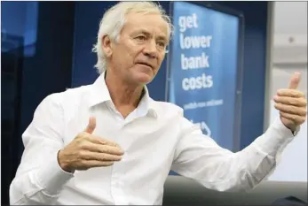  ?? PHOTO: LEON NICHOLAS ?? Capitec chief executive Riaan Stassen sees the growth in lending as the normalisat­ion of a previously skewed market.