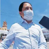  ?? ALMA LETICIA SÁNCHEZ ?? Alán Rivera, presidente municipal