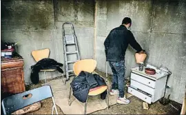  ?? CÉSAR RANGEL ?? Las casetas de chapa y plástico son el hogar para estas personas