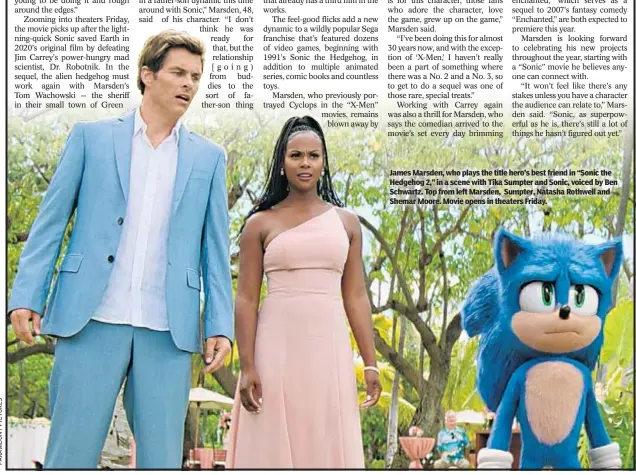 James Marsden to Star in 'Sonic the Hedgehog' Movie