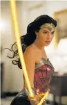  ?? WARNER BROS. ?? Gal Gadot in a scene from Wonder Woman 1984.