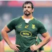  ?? BackpagePi­x ?? EBEN Etzebeth of South Africa. |
GERHARD DURAAN