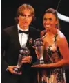  ?? Reuters ?? THE BEST: Croatia’s Luka Modric and Brazil’s Marta.–