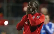  ?? STEVE RUSSELL/TORONTO STAR FILE PHOTO ?? Toronto FC forward Jozy Altidore will be out up to five weeks because of a hamstring injury. He leads the team with five goals.