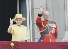  ?? ?? The late Queen and Duke of Edinburgh.