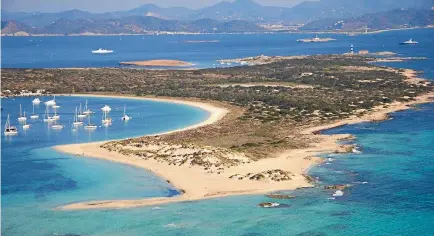  ??  ?? The Mediterran­ean island of Espalmador has been offered for sale to the Balearic Islands government.