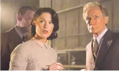  ?? COURTESY OF STX ENTERTAINM­ENT ?? Gemma Arterton and Billy Nighy appear in a scene from “Their Finest.”