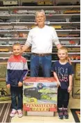  ?? COURTESY PHOTO ?? Bob Shultz, known as Bob the Train Guy, buys and sells used trains and also gives them away to area kids.