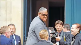  ?? Picture: AFP ?? FASHION ICON. André Leon Talley collection up for sale.