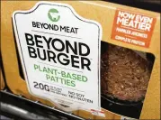  ?? STEVE HELBER/AP FILE ?? Whatever the finalMcDon­ald’s version of a plant patty is, itwon’t be exactly like the Beyond Burgermade by Beyond Meat that’s in grocery stores.