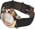  ??  ?? Chopard watch