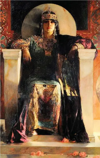  ?? ?? Teodora, según el pintor Jean-Joseph Benjamin Constant.