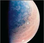  ?? — TNS ?? Jupiter as seen by the Hubble Space Telescope. A new study uses meteorites to determine that within a million years of the solar system’s formation, Jupiter was already 20 times bigger than Earth is today.