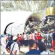  ?? KATHMANDU POST ?? Nepal’s first ever tunnel boring machine (TBM) in Surkhet, Nepal, yesterday.