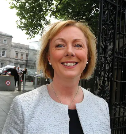  ??  ?? Social Protection Minister Regina Doherty has said she supports the concept of the universali­ty of child benefit payments, but maybe we need to consider just who this money is going to and whether it is helping their plight