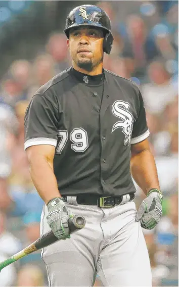  ?? LINDSEY WASSON/GETTY IMAGES ?? Jose Abreu is doubtful to play this weekend as he continues treatment for an infection.