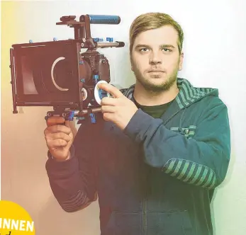  ?? ARCHIVFOTO ?? Marius Fischer hat wieder einen Film gedreht. Mit diesem möchte er sich für die Oscar-Verleihung qualifizie­ren.