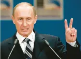  ?? VADIM GHIRDA/AP ?? In April 2008, Russian President Vladimir Putin called NATO’s move to open its doors to Georgia and Ukraine “a direct threat” to Russia’s security.