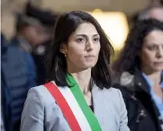  ?? ANSA ?? Sotto la lente. La sindaca di Roma Virginia Raggi