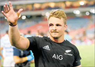  ?? PHOTO/ PHOTOSPORT ?? All Blacks captain and Nzrugby player of the yearsamcan­e talks concussion.