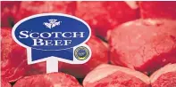  ??  ?? Scotch Beef is getting a branding overhaul