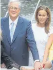  ?? FOTO: CHRISTINA HORSTEN ?? David H. Koch und seine Frau Julia bei der Einweihung der „David H. Koch Plaza“.