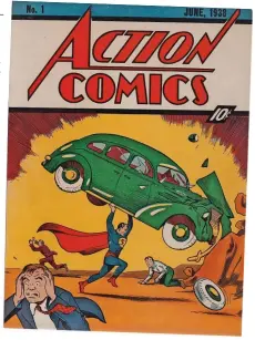  ?? Picture: HERITAGE AUCTIONS, / SWNS ?? Heroic price tag..the pristine comic from June 1938