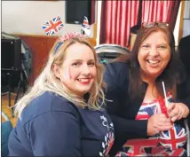  ?? KC_C19coronat­ion02_23_chelsea-willis-val-mcaulay ?? Chelsea Willis and her mother-in-law Val McAulay dressed to impress for the RBLS party at Argyll Bowling Club.