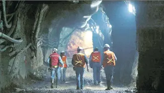  ??  ?? Vancouver-based Goldcorp’s mine in Argentina. Colorado-headquarte­red Newmont’s purchase of Goldcorp would create the largest gold mining company in the world, while also delivering the highest dividend in the industry.